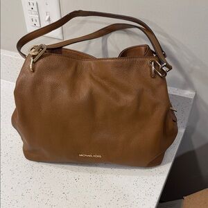 Michael Kors Tan Leather Shoulder Bag